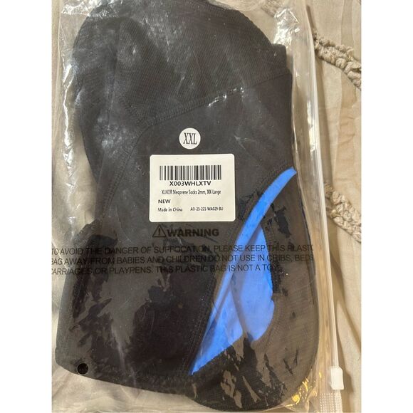 NEW Sand Proof Beach Volleyball Socks Anti Slip Quick Dry Water Socks Swim Dive - Picture 4 of 6